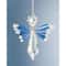 Solid Oak September/Sapphire Birthstone Angel Crystal Suncatcher Ornament Kit